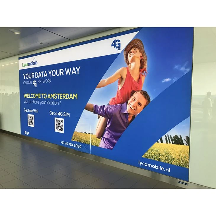 Izgaismots audums ekošķīdinātāju apdrukai